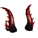 Crimson Empyreal Horns: Malign Red