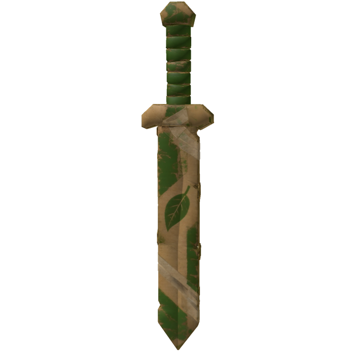 cardboard sword