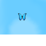 Aesthetic Blue Butterflies