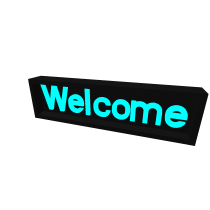 Welcome Sign