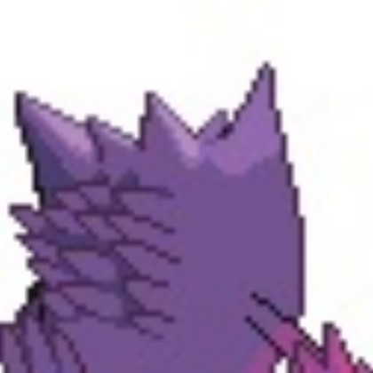Mega gengar pixel Roblox decal