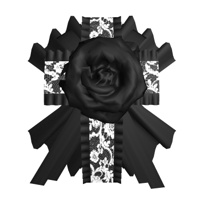 (^///^) egl lace cross hairclip Roblox item