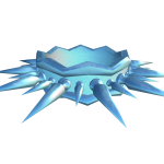 Spiked Blindfold (Crystal)