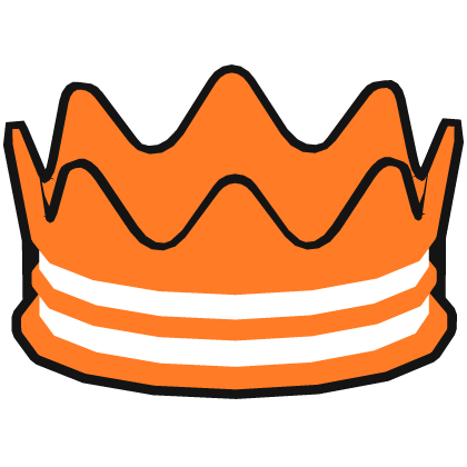 Orange Happy Crown