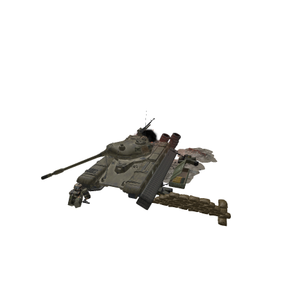 broken down tank