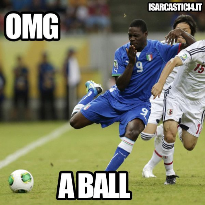 omg a ball (football meme) balotelli Roblox decal