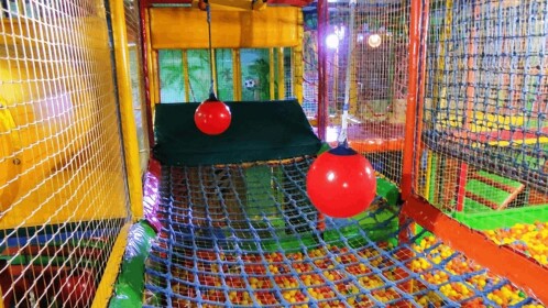 Indoor House Playground Rainbow Fun Waterpark Happ