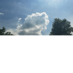 Happy face cloud