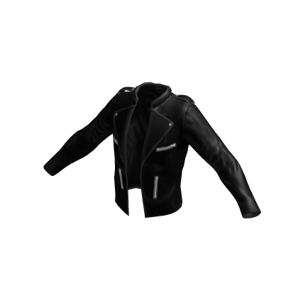 Black Leather Moto Jacket
