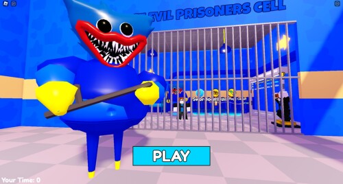 HUGGY WUGGY BARRY'S PRISON RUN (Obby)