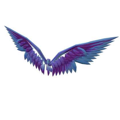 Vibrant Open Feathered Wings