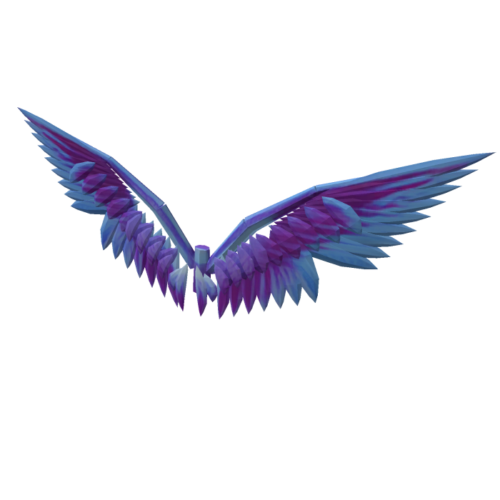 Vibrant Open Feathered Wings