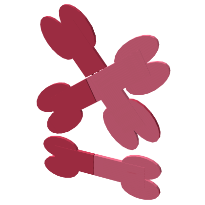 Zombie and Bones Pink Clip