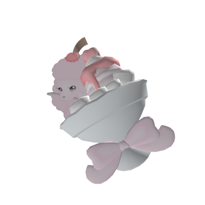 ꒰ kawaii icecream sundae yummy poodle puppi cup ꒱