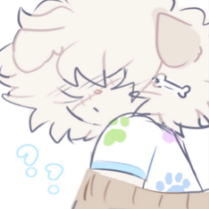 pastel dog furry pfp Roblox decal