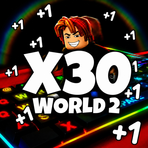 [X30] RGB Keyboard Escape | +1 Speed Roblox game