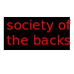 society of the backs