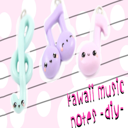 Kawaii Music Notes! Roblox decal
