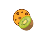 Kiwi and biscuit Likerz