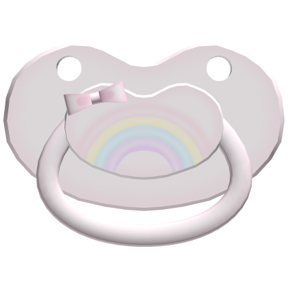 ♡ · kawaii rainbow pacifier