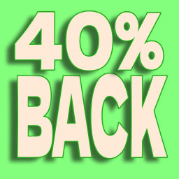 save 40%  [WORKING]