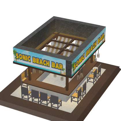 [Updated!] Cafe Sonic Beach Table Chair Seaside Di