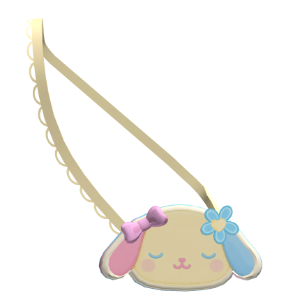 ♡ Kawaii Pastel Decora Rainbow Bunny Bag Roblox item