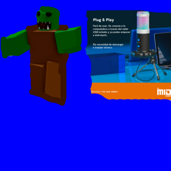 invacion zombie con microfono