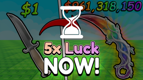 Auto farm gui - My Knife Farm [5x🍀] script preview