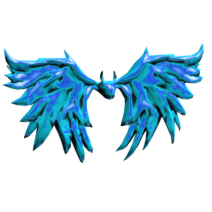 razor blue metal wings Roblox item