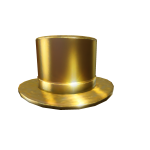 Solid Gold Top hat 