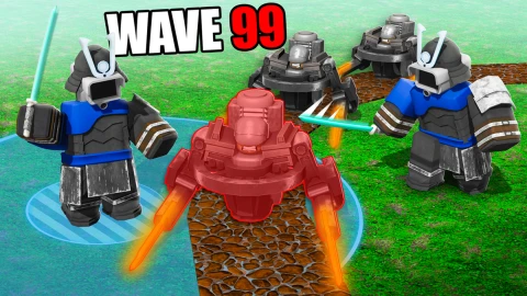 Skibidi Masters Tower Defense Roblox game thumbnail
