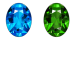 DIAMOND AND EMERALD