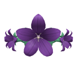 Balloon Flower Tiara