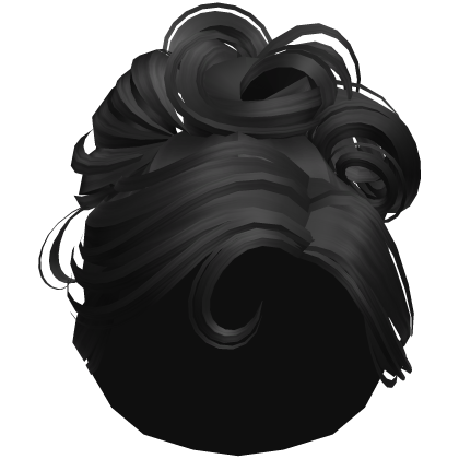 Sleek Chic Model Runaway Bun (Black)