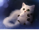 gatito con pandita