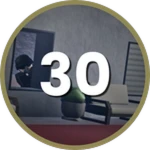 Level 30 - Veteran Roblox badge thumbnail