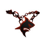 Shark Chain (Red & Black)