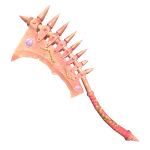 Mourningshade Spine Guillotine Cleaver (Gold Pink)