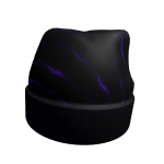 Purple Cyberpunk Wave Beanie