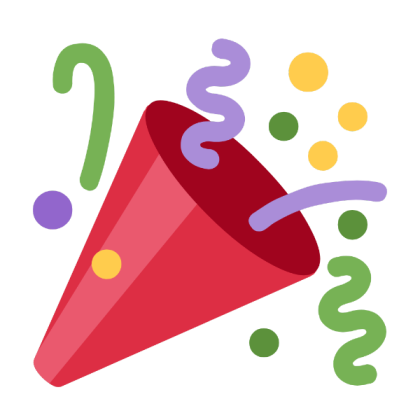 Party Popper Emoji Roblox decal