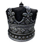 Majestic Silver Black Crown
