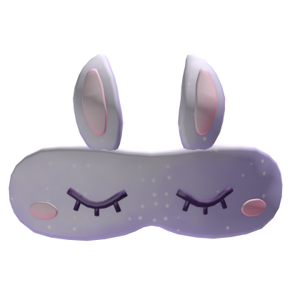 Sleepy Bunny Eye Mask