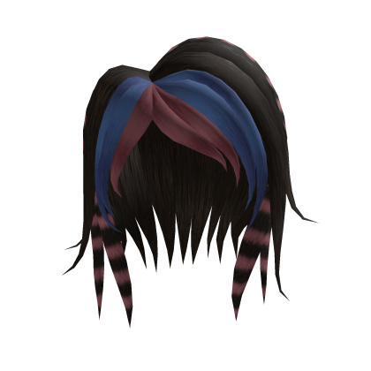 Crazy Color Scene Kid with Raccon Tail  Roblox item