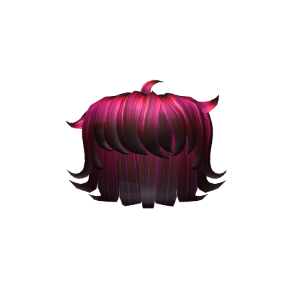 Emo Boy Hair in Red Roblox item