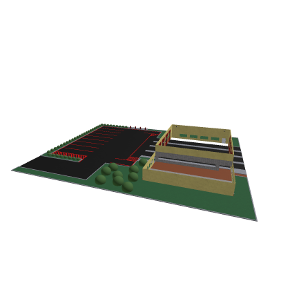 Half finish Fire station for CTS