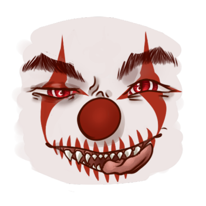 scary clown Roblox decal