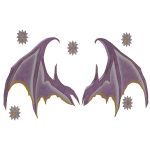 Royal Blossom Wings