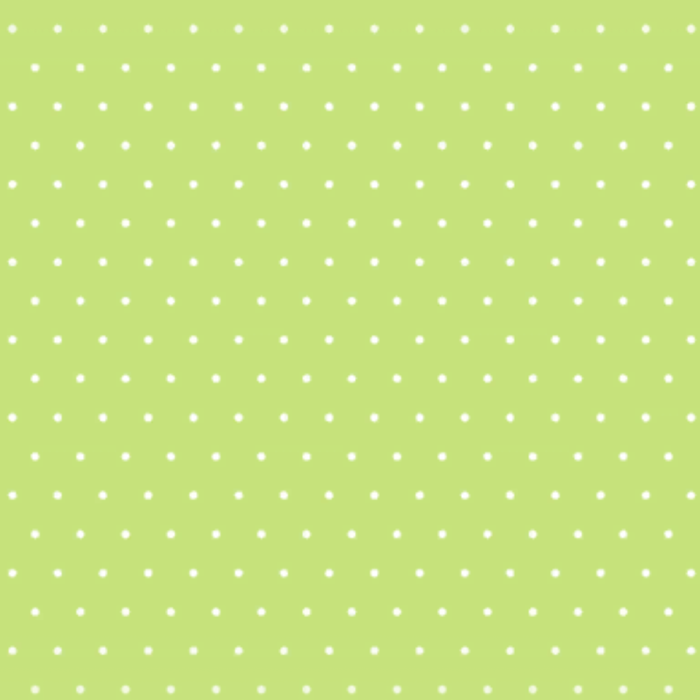 Kawaii Pastel Green Green & White Polka Dots