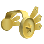 ✅Gold Valkyrie Headphones